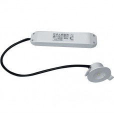 Φωτιστικό Ασφαλείας LED 3W Χωνευτό Γυψοσανίδας 92EL1LED